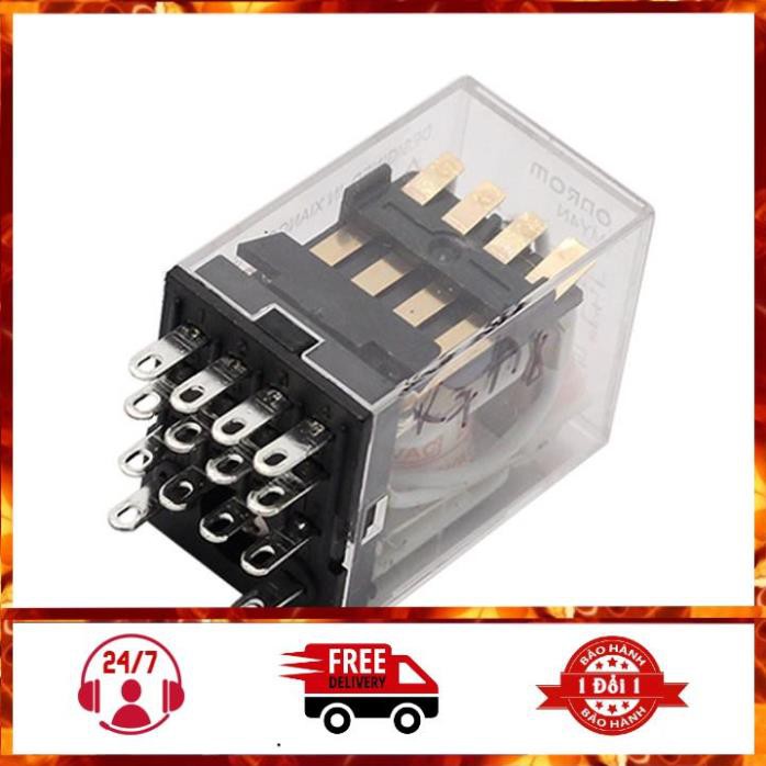 [NEW] Relay Omron 220V-5A 14 Chân