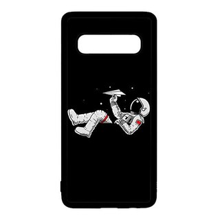 Ốp lưng samsung galaxy s10 - samsung s10 plus - vũ trụ nền đen