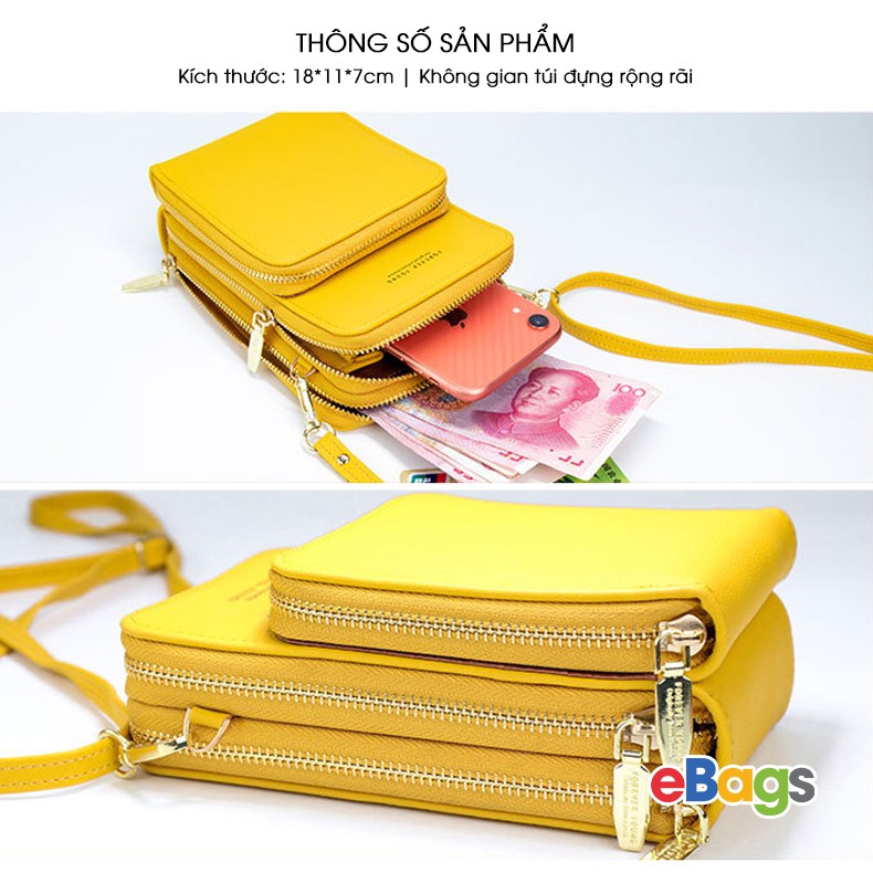 [ Sale Hot ] Túi Đeo Chéo Nữ Thời Trang Hàn Quốc Siêu Đẹp TEB332