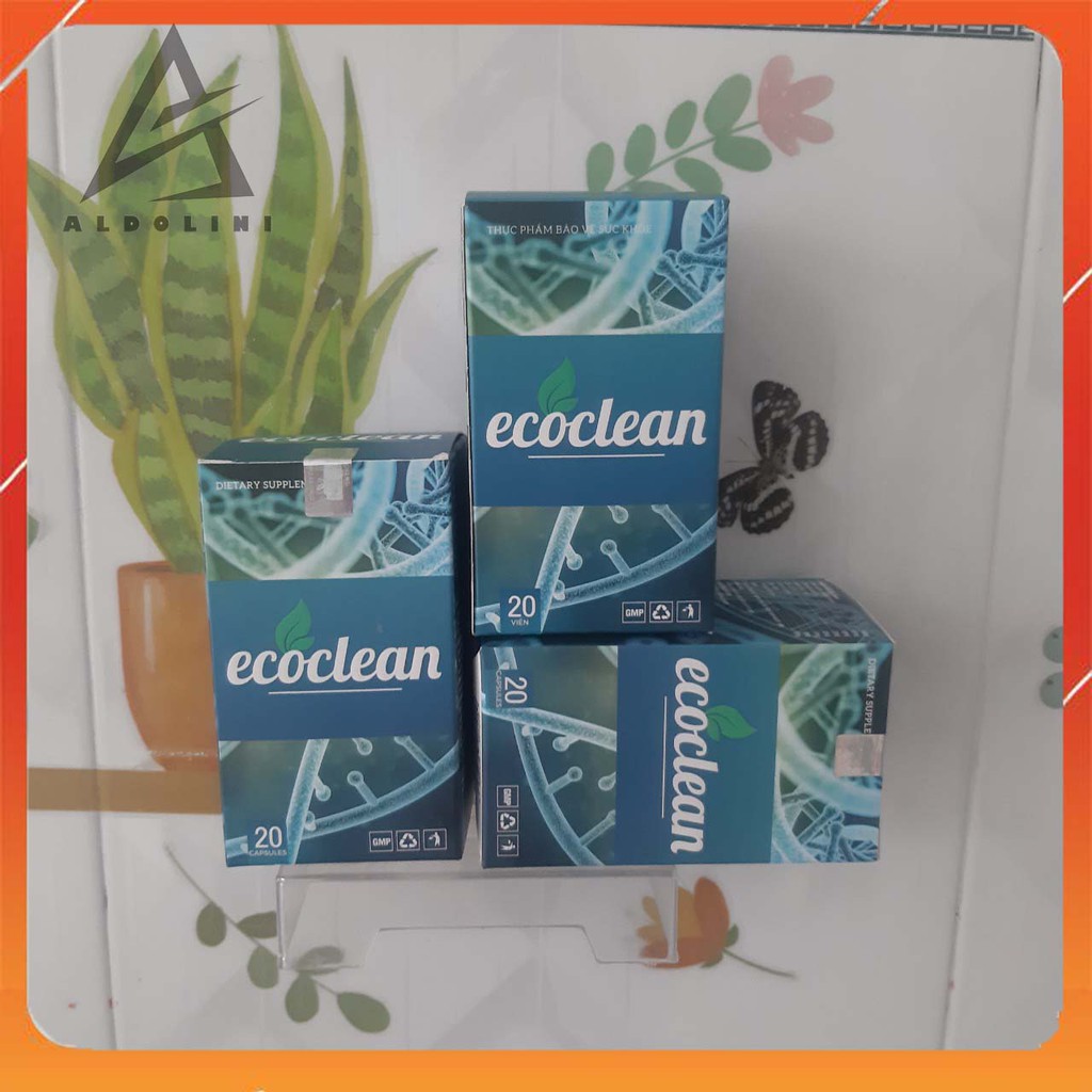 [COMBO 3 HỘP] Viên Uống ECOCLEAN - Diệt Ký Sinh Trùng Thải Loại Độc Tố Tạm Biệt Hôi Miệng - CHÍNH HÃNG HỘP 20 VIÊN | BigBuy360 - bigbuy360.vn
