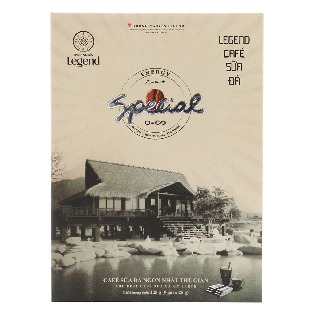 Cà phê Legend Sữa đá 25g x 9 gói