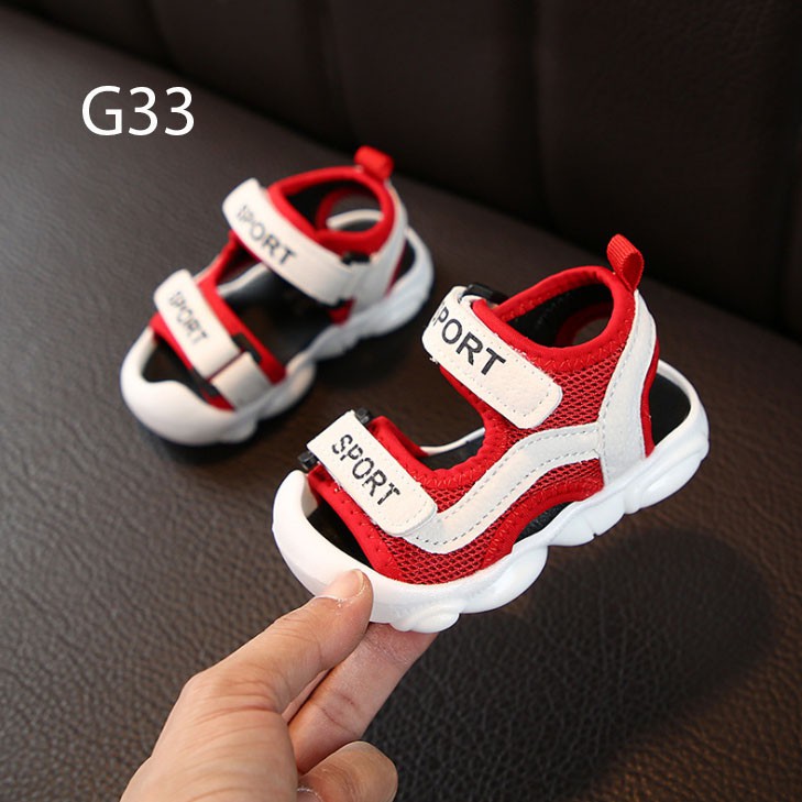 Sandal Dép hè sport chống trượt đế mềm cho bé trai bé gái
