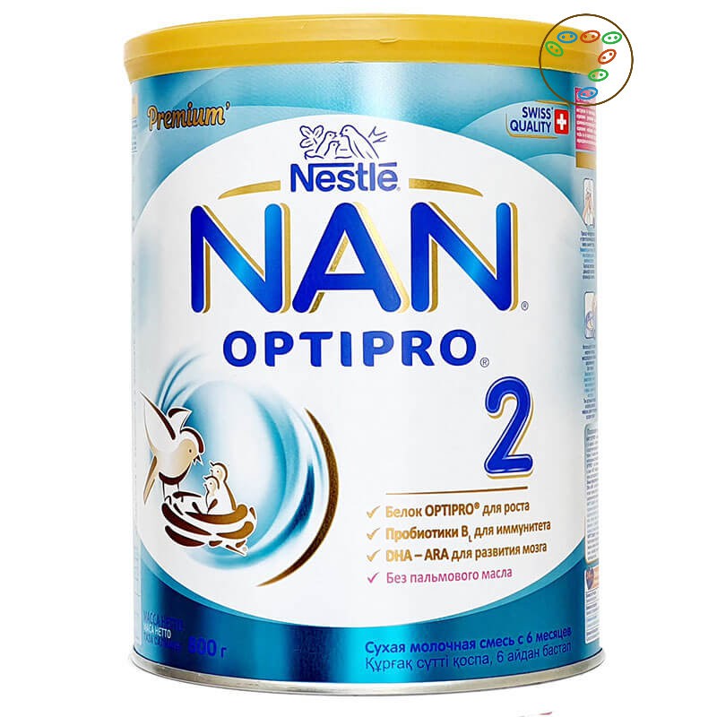 Sữa Nan Nga 2 800g (6 - 12 tháng)