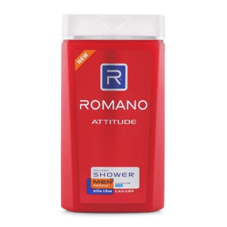 Sữa tắm hoặc dầu gội cao cấp Romano Attitude 180g