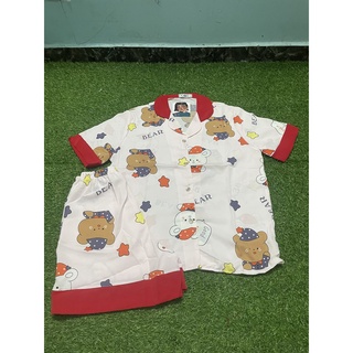 [ Hình Thật] Đồ Bộ Pijama Đùi Nữ Lụa hiệu Chin’s Mango