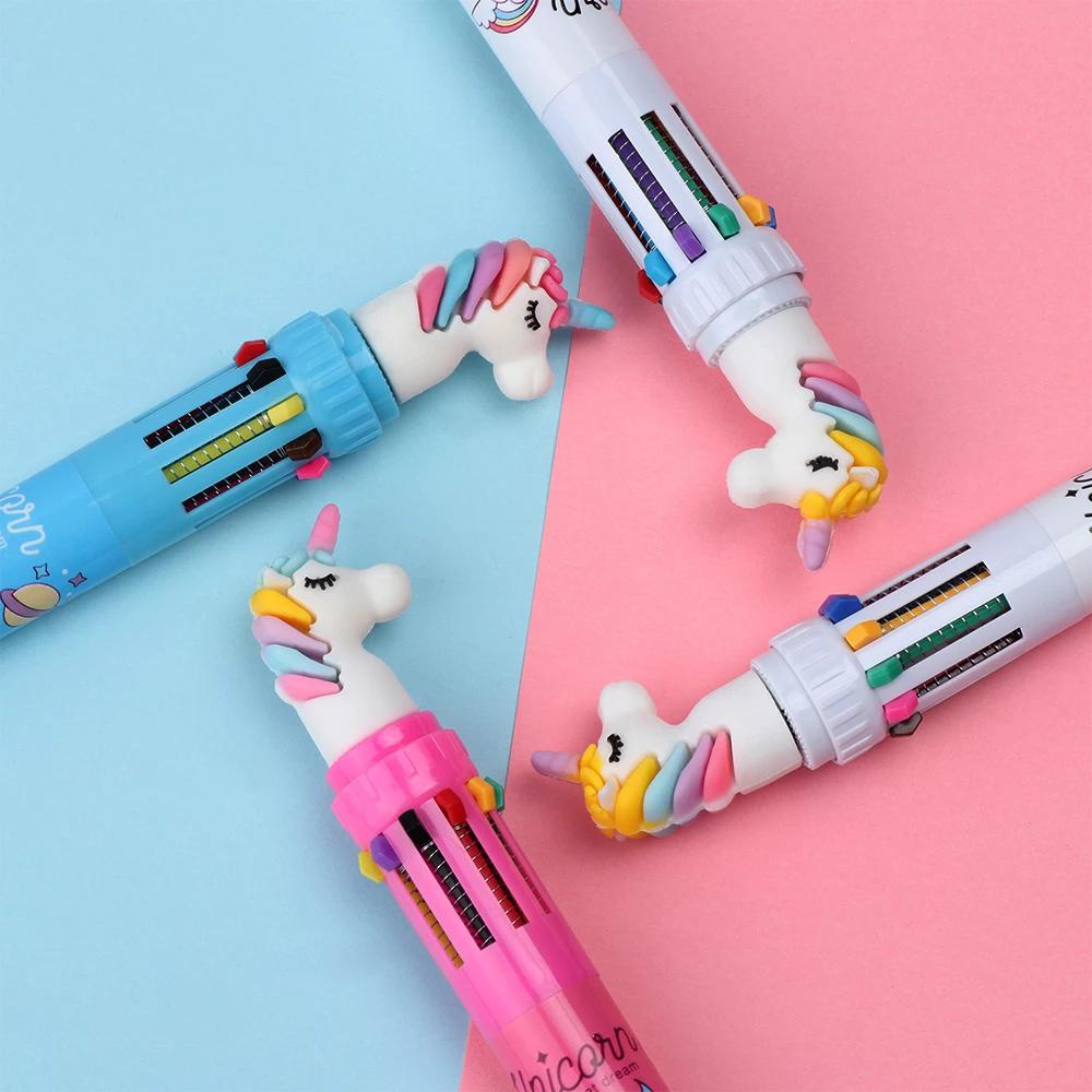 Bút Bi Ngòi 0.5mm Họa Tiết Hoạt Hình Dễ Thương Cho Học Sinh