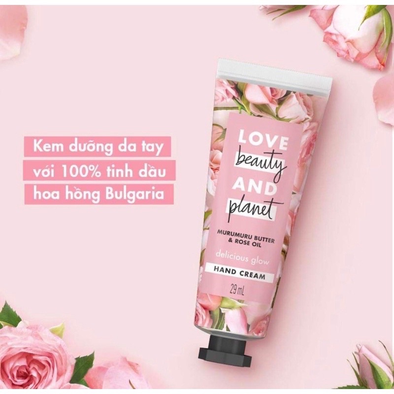 Kem dưỡng da tay Love and beauty planet 29ml