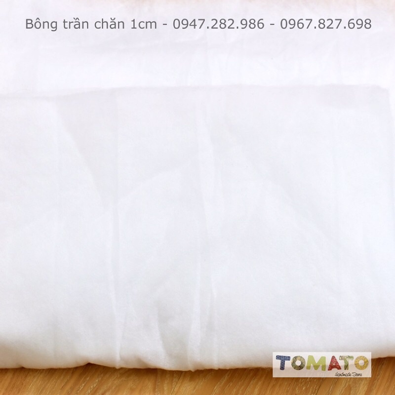 [Best Sale] [Freeship] Bông tấm dày 1cm chần chăn ga gối