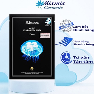 Jmsolution mặt nạ sứa bổ sung ẩm làm sáng da tăng đàn hồi jm solution active jellyfish vital mask prime 30ml