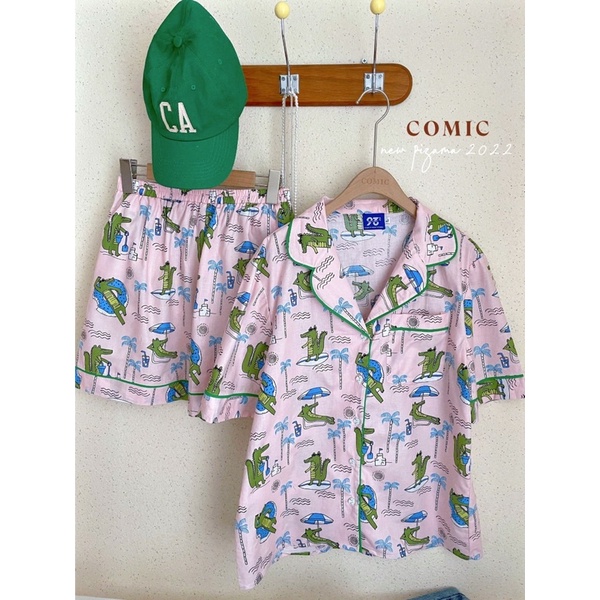 COMIC - pijama thô Korea cao cấp