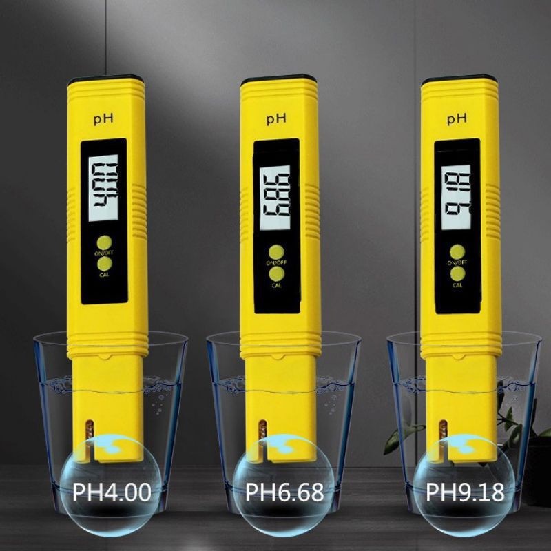 Bút Đo Độ PH Trong Nước (đã hiệu chỉnh), Đo Bể Cá Thủy Sinh, Dung Dịch Thủy Canh, Tặng 2 Gói Bột Hiệu Chỉnh