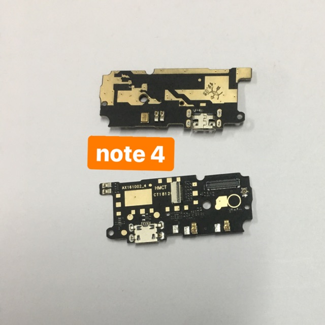 Cụm chân sạc xiaomi note 4