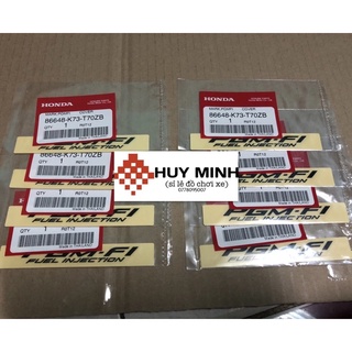 1 cặp tem chữ wave 125i - xi chìm