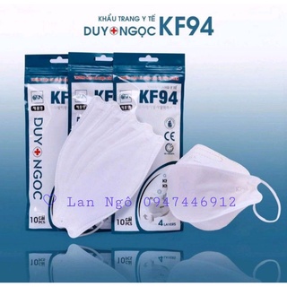 Thùng khẩu trang y tế kf 94 duy ngọc 300 chiếc