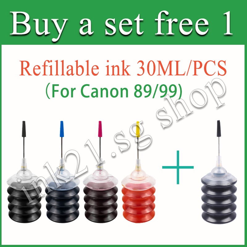 Mực nạp PG89 PG89 PG 89 CL99 CL 99 CL-99 Tương thích với Canon E560 E560