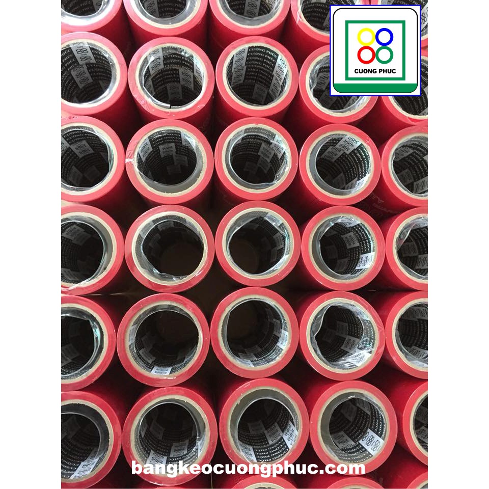 1 CÂY BĂNG KEO MÀU ĐỎ,MÀU ĐỎ MAY MẮN-1 CÂY 6 CUỘN