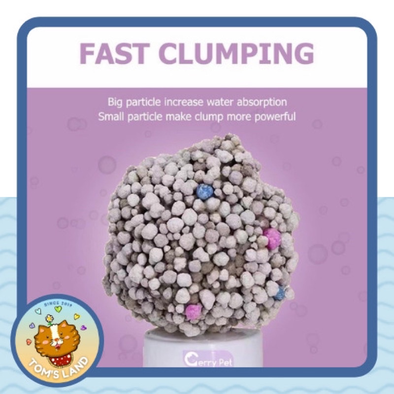 Cát vệ sinh Gerry Pet cho mèo túi 8L 16L🐈 Ship Hoả tốc 🚀 Nhận ngay tại Hà Nội 🔥🔥