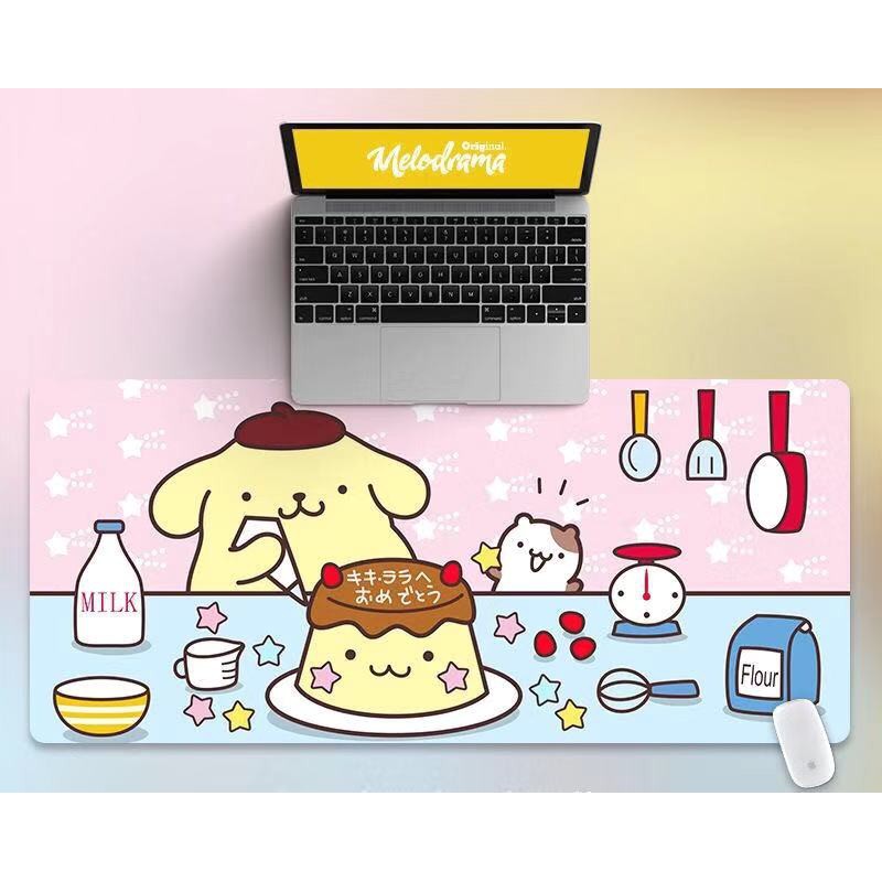 Miếng lót chuột và bàn phím máy tính cỡ lớn kiểu dáng dễ thương
