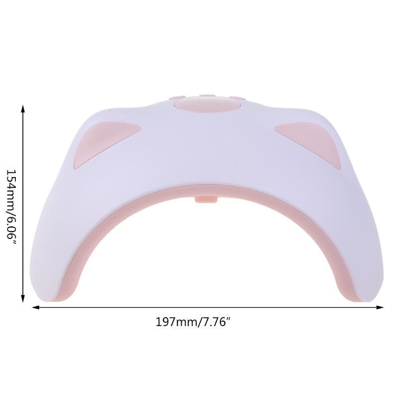 Đèn LED UV 60W Hong Khô Sơn Móng Tay Phong Cách Mèo Kèm Dây Cáp USB