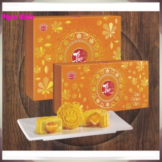 Bộ 3 & 6 bánh trung thu kinh đô lava trứng chảy 80gr/bánh - phô mai , socola tan chảy , chà bông đậu xanh - tigd_ch