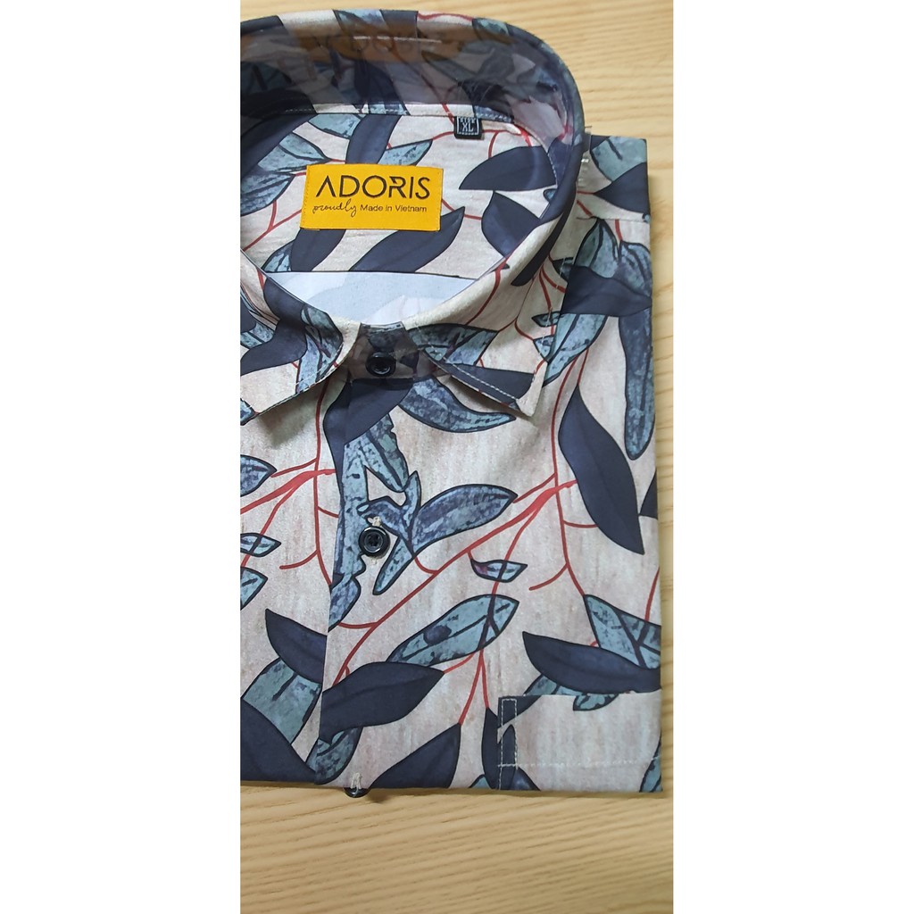 Áo Sơ Mi Nam Họa Tiết Hoa Lá Cuban Shirt OT13 Tay Ngắn  Áo Sơ Mi Nam Đẹp Chất Lụa Đũi Cao Cấp Thoáng Mát Không Nhăn | BigBuy360 - bigbuy360.vn