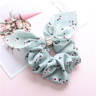Dây Buộc Tóc Hoa Vải Chiffon Thời Trang