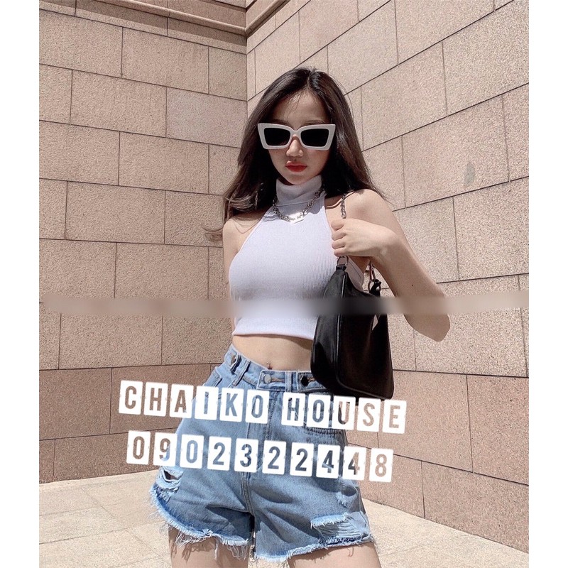[Mã FAMAYWA giảm 10K đơn 50K] Áo yếm croptop sexy (hình thật shop chụp) | BigBuy360 - bigbuy360.vn