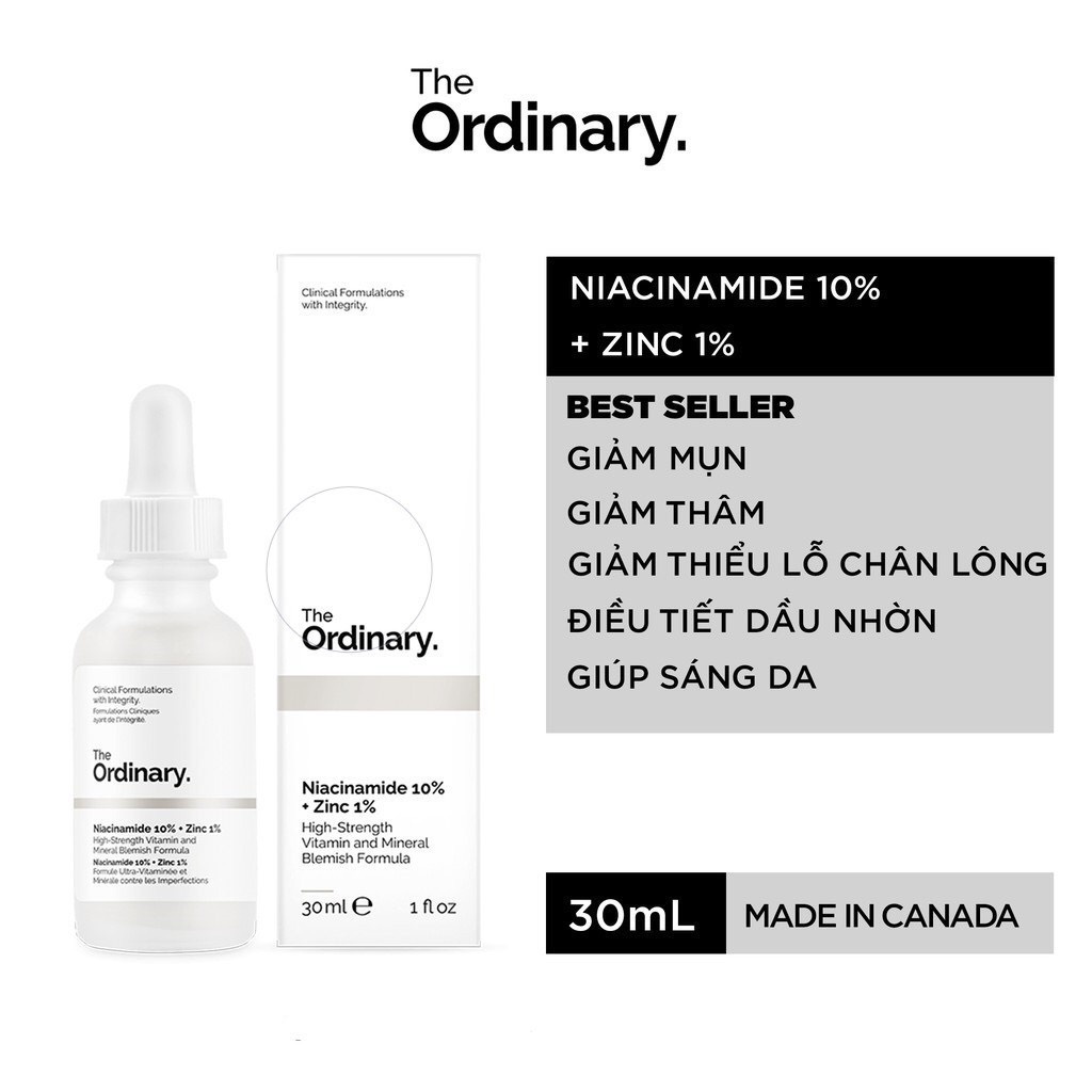 The Ordinary Niacinamide 10% + Zinc 1%
