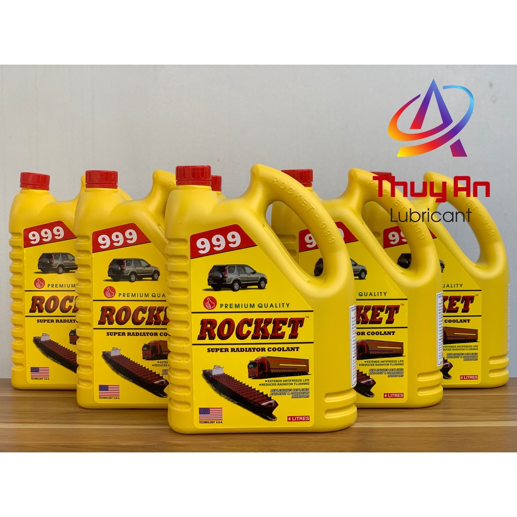 Nước Làm Mát Động Cơ Rocket 999  4L
