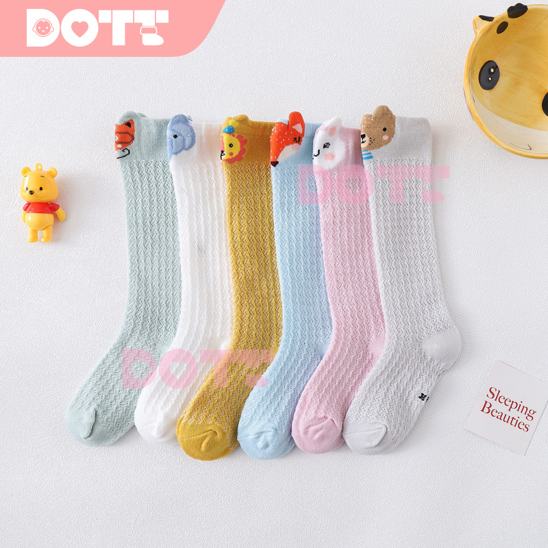 Tất Lưới Cotton Thoáng Khí Chống Muỗi Dành Cho Bé