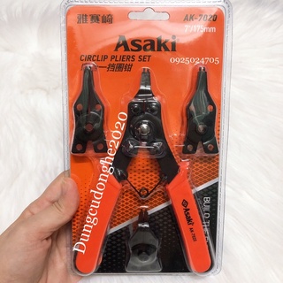 Kìm mở phe 4 trong 1 asaki ak-7020