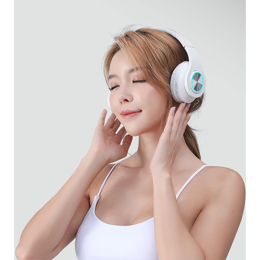 Tai nghe bluetooth chụp tai không dây GodenBlack cao cấp, headphone bluetooth có thể gập gọn tiện lợi. | WebRaoVat - webraovat.net.vn