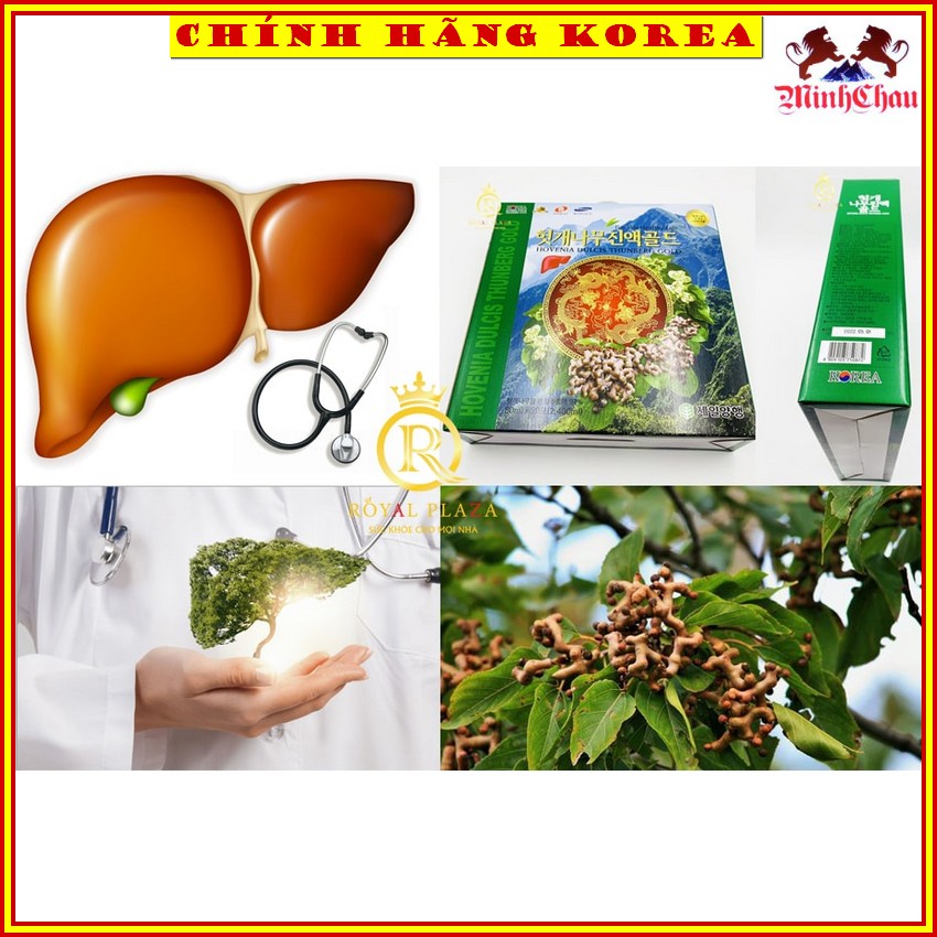 Nước Bổ Gan Rồng Hovenia 30 Gói Hàn Quốc, minhchau