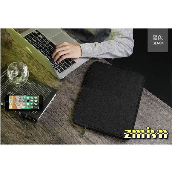 Túi chống sốc, chống thấm, siêu mỏng dùng cho iPad/ Macbook/Surface/ Laptop (Đen)