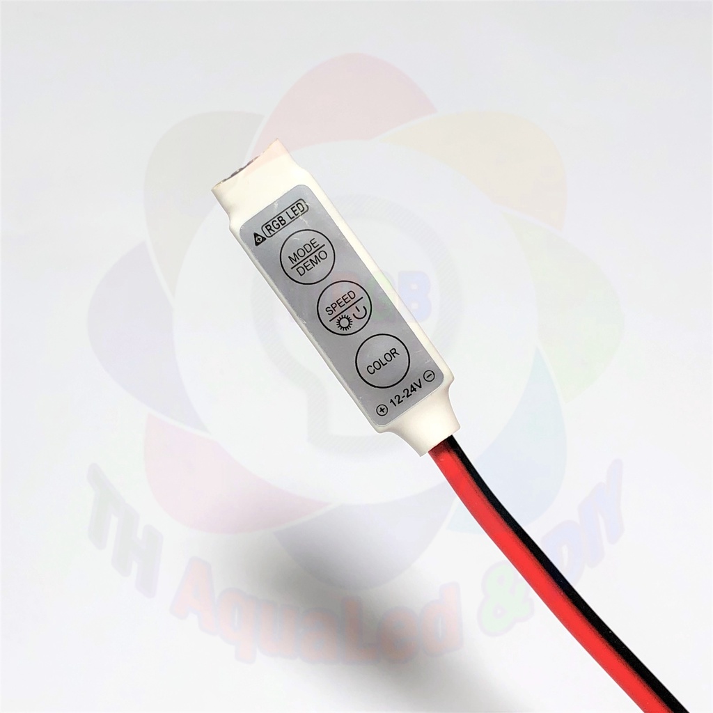 Controller điều khiển đèn LED 3 kênh RGB 3 nút dạng mạch Remote