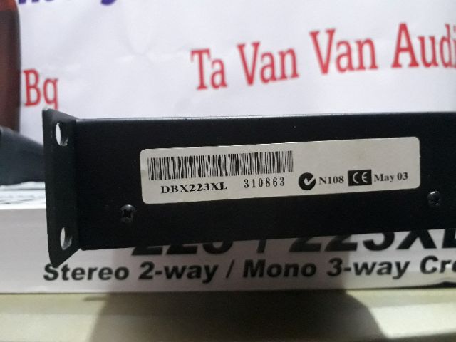 Nén tiếng dbx 223xl