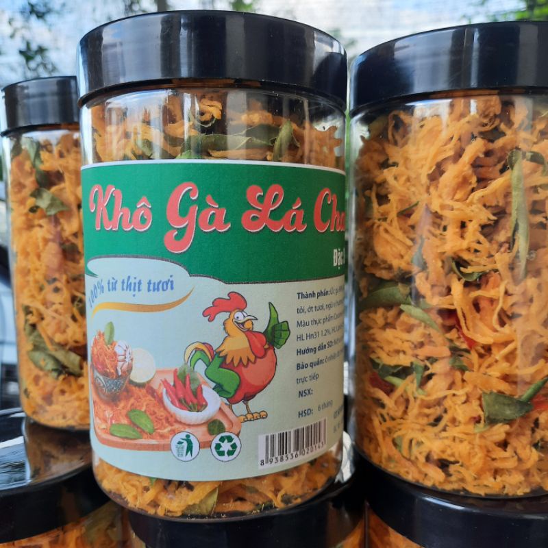 Khô Gà lá chanh xé cay loại ngon _ Hộp 300g | BigBuy360 - bigbuy360.vn