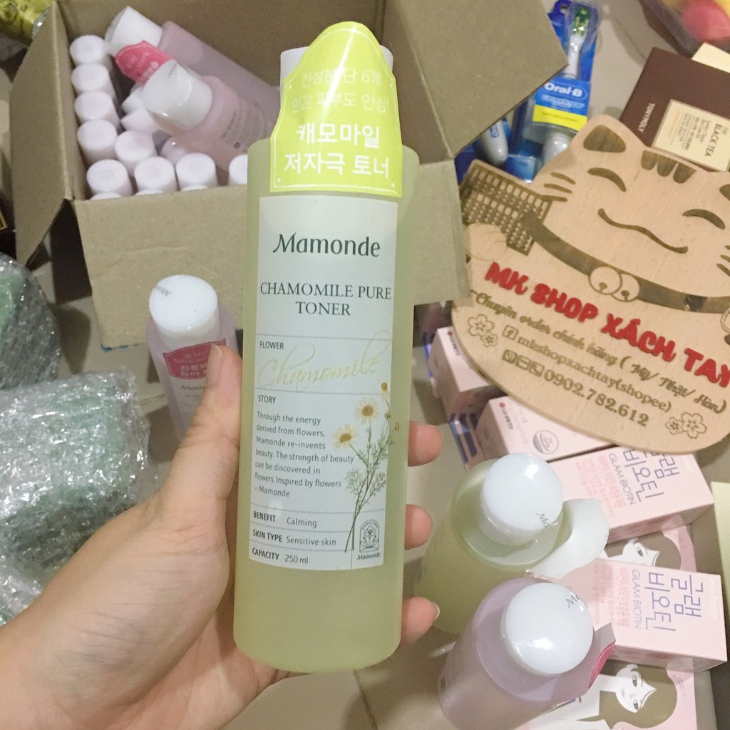 Nước Hoa Hồng Toner Mamonde (250ml)