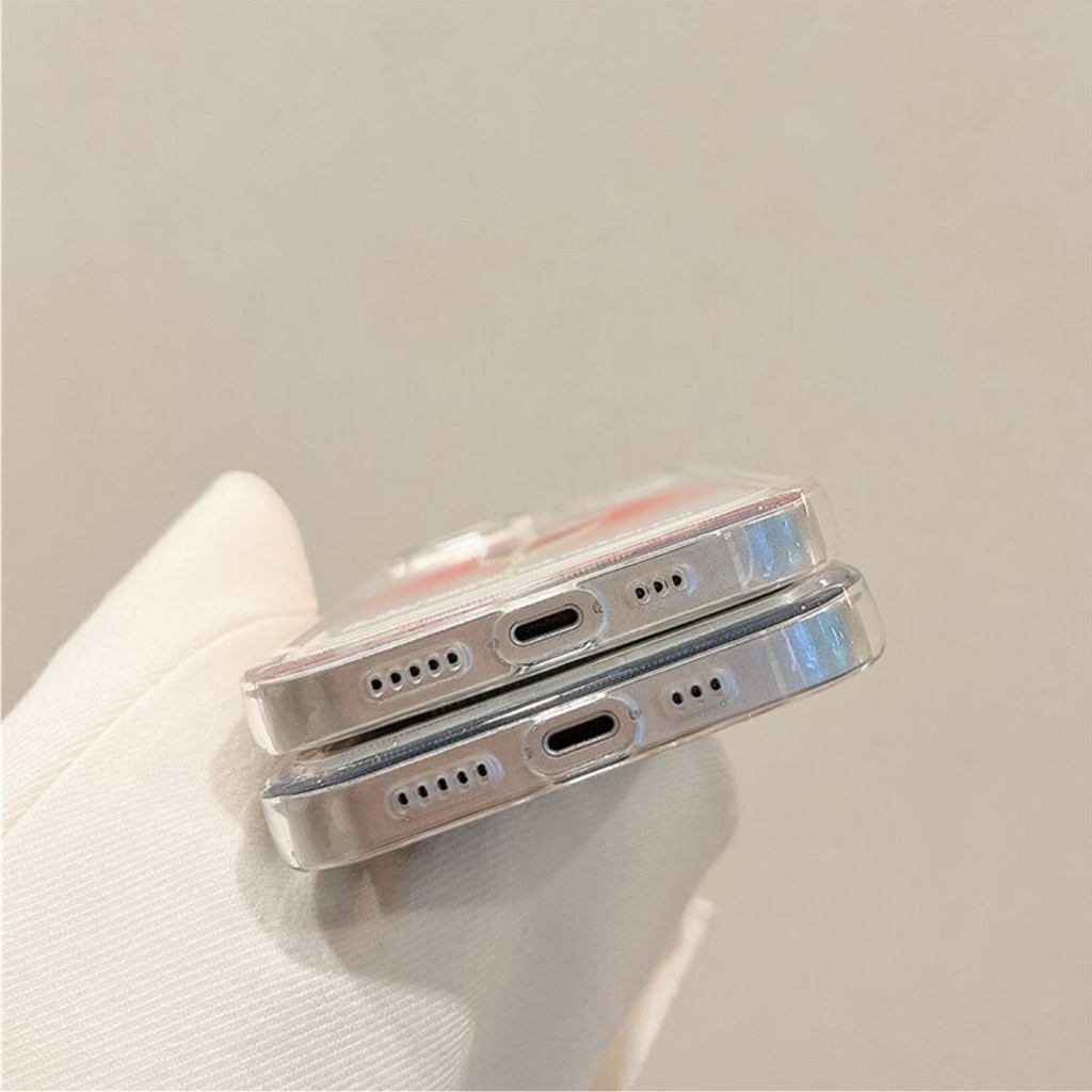 Ốp lưng trong suốt space hình hoa xinh xỉu dành cho nhiều dòng máy của iphone/samsung/oppo/realme/xiaomi/vivo