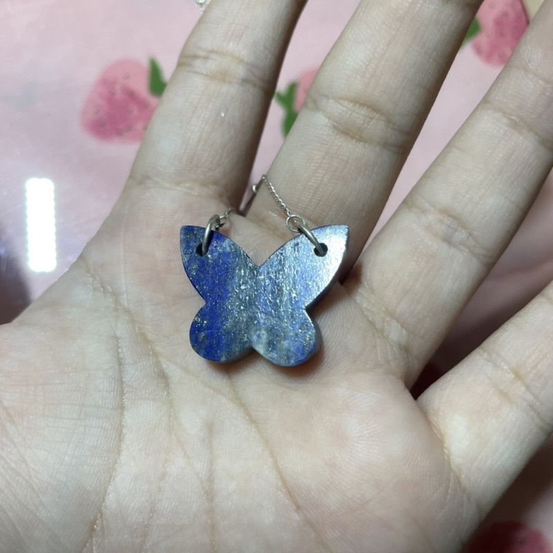 DÂY CHUYỀN LAPIS LAZULI BƯỚM XANH