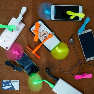 [rẻ nhất] Quạt Mini Usb 2 Cánh Cắm Điện Thoại Android Iphone hót hít