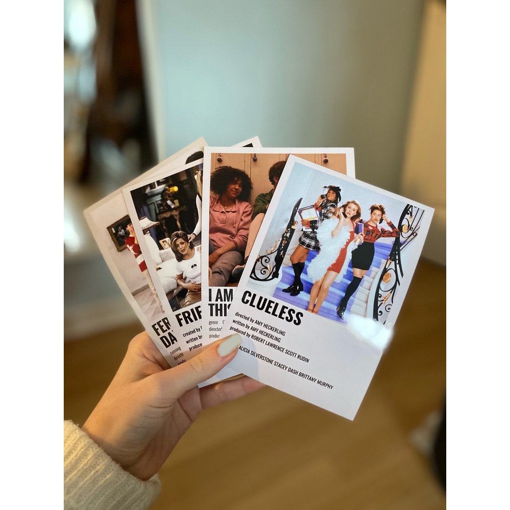 Combo 16 tấm hình wall collage dán tường- trang trí phòng ngủ Poster Flim