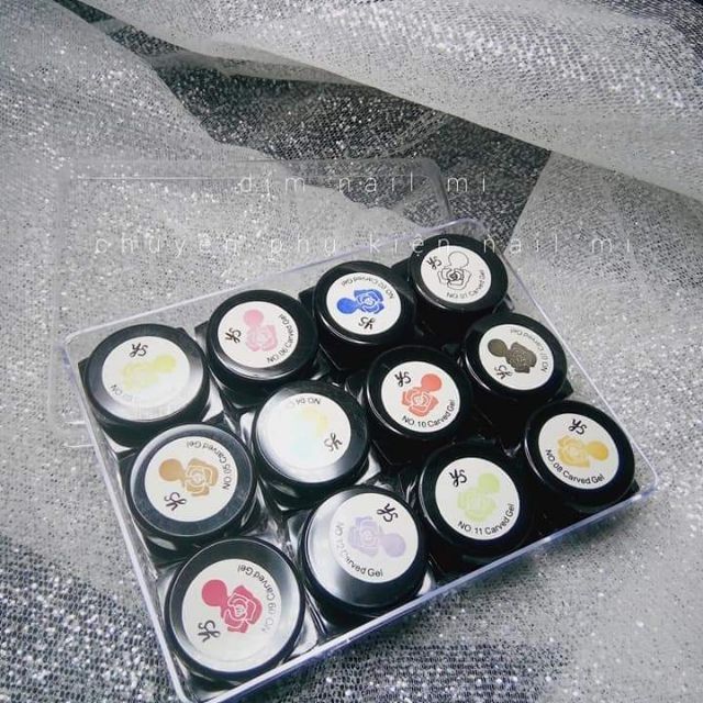 Sét bột nặn hoa 4d
