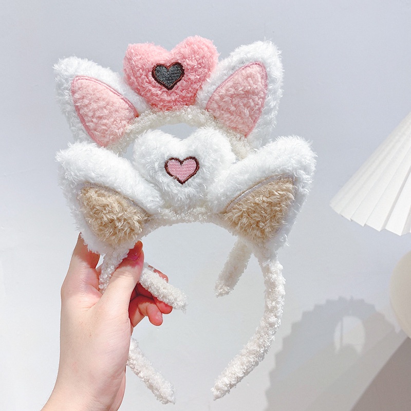 Băng đô rửa mặt kiểu Hàn Quốc dễ thương thời trang thu đông