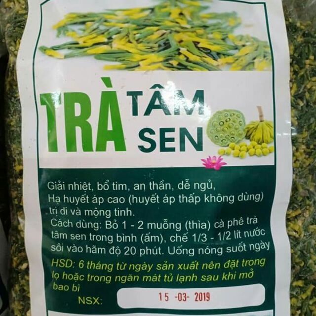 500g Trà tâm sen