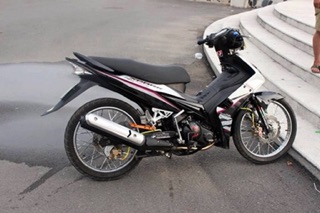 pô exciter 2010 spak nano nổ êm