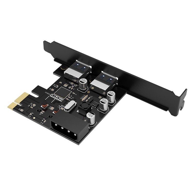 Card Mở Rộng Orico Pd-2U 2 Cổng Usb 3.0 Pci-E Kèm Dây Cáp Nguồn 15pin