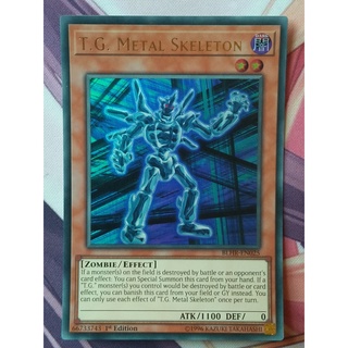 Thẻ bài yugioh: t.g. metal skeleton blhr-en025