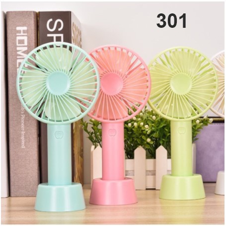 [Cực Phẩm mùa hè] Quạt Mini có để riêng  - Quạt sạc điện -[Pin Siêu trâu bò] - MS300-301