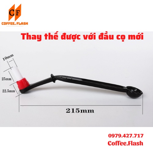 Chổi vệ sinh máy pha, máy xay cà phê- Cọ vệ sinh máy pha, máy xay cà phê - Đầu cọ (chổi) thay thế